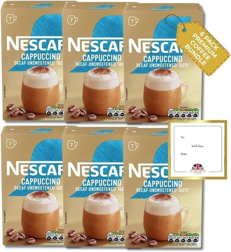 Nescafe decaf unsweetened - 6x,