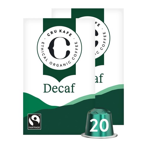 Decaf coffee pods cru - coffee,,