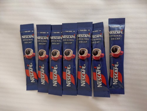Nescafé decaf sachets - 7, x