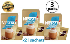 3x Nescafe Cappuccino Decaf