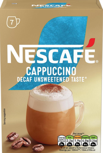 Nescafé cappuccino decaf - nescafÉ,
