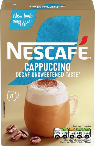 Cappuccino decaf sachets - decaf,