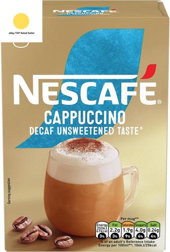 Cappuccino decaf instant - cappuccino,