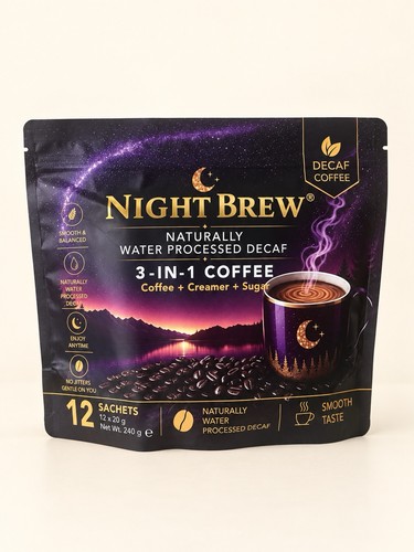 Decaf coffee 3in1 and - coffee,